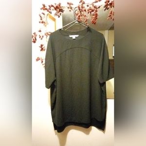 Diane Von Furstenberg black shift dress